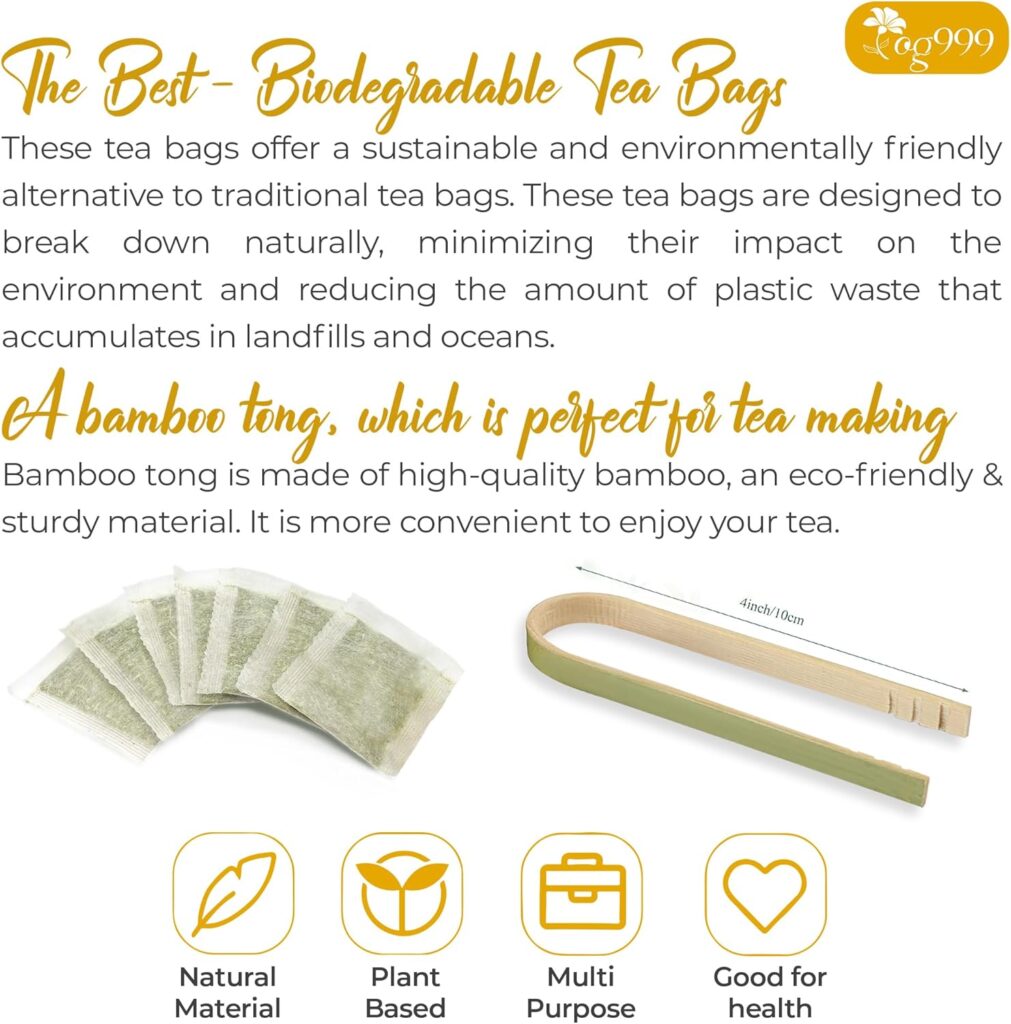 120 Bags Premium Turmeric Ginger Cinnamon Tea, Improve Digestion, Support Brain, Weight, Skin and Sleep, Eco-Conscious Tea Bags and Premium Natural Ingredients. Turmeric Ginger Herbal Tea. No Sugar, No Caffeine, No Gluten, Vegan.