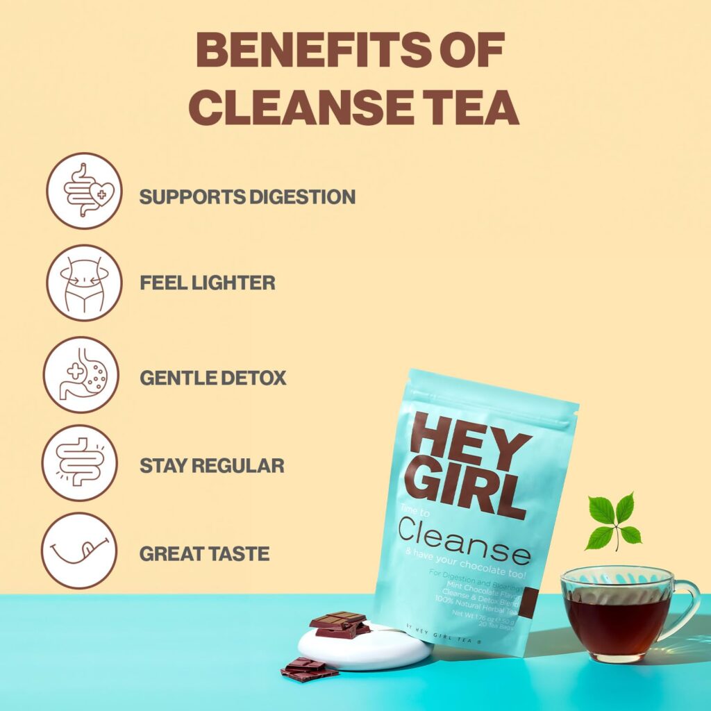 Detox Tea for Bloated Belly Digestion | Loose Leaf Herbal Tea | Body and Colon Cleanse with Milk Thistle, Burdock Root, Senna Leaf | Digestive Flat Tummy Tea | Natural Laxative