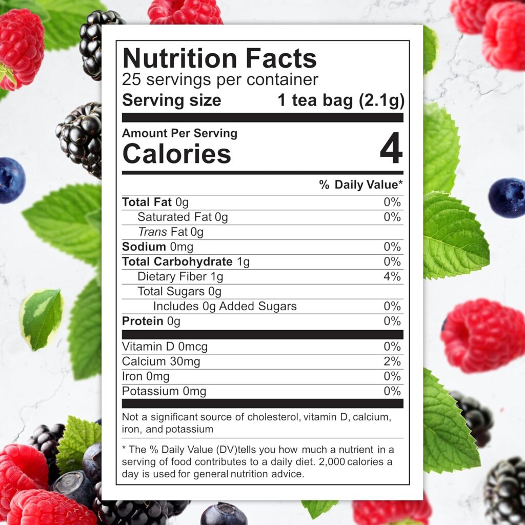 Total Tea SIimming Detox Tea Caffeine Free - 25 Day Detox Tea - Herbal Tea with Chamomile, Hibiscus Tea Ginger Root for Colon Cleanse – Natural Citrus Cinnamon Herbal Tea for Digestive Health (25-Pack, Citrus Cinnamon)