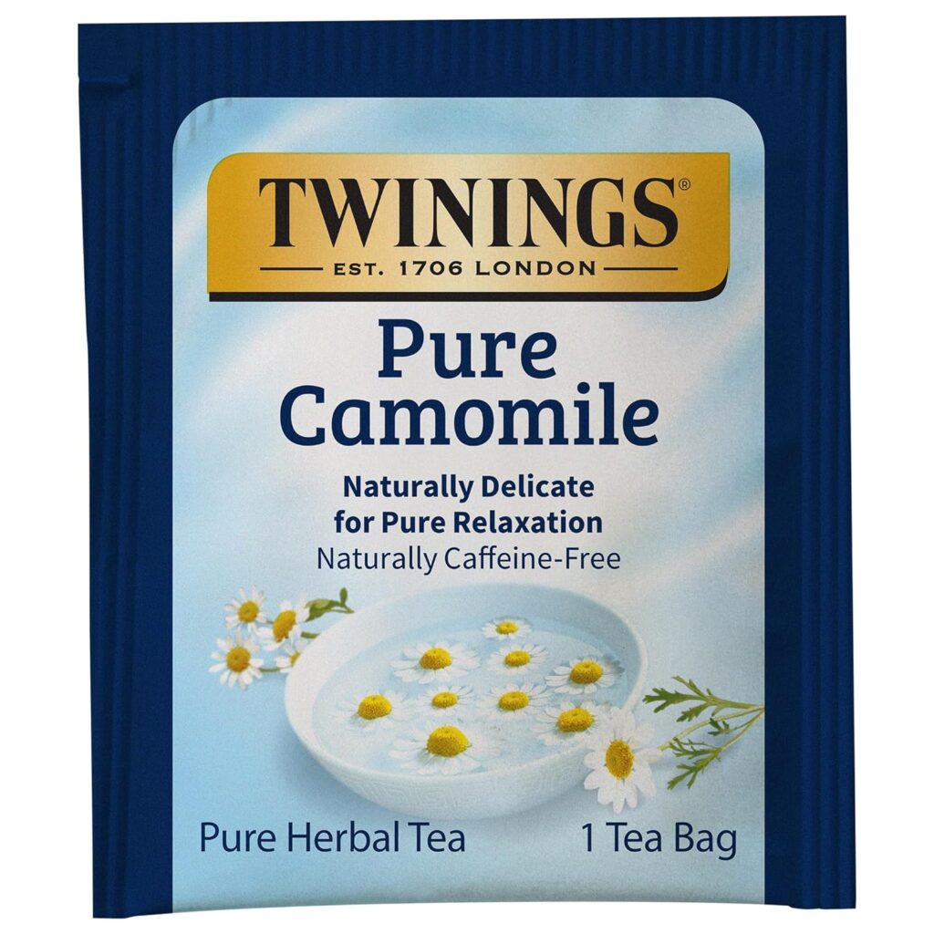 Twinings Pure Peppermint Individually Wrapped Tea Bags, 20 Count (Pack of 1), Fresh Minty Flavour, Naturally Caffeine Free, Enjoy Hot or Iced | Packaging May Vary