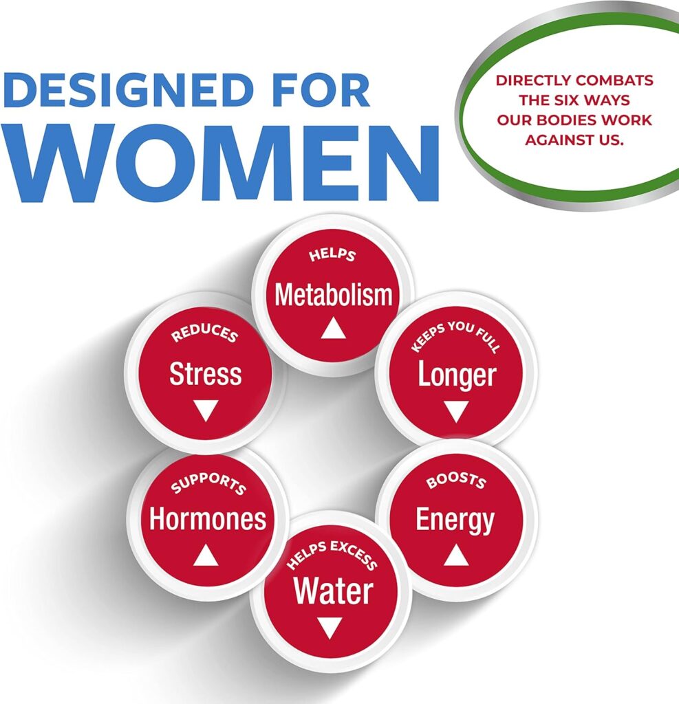 Slimquick Pure 3x Extra Strength Mixed Berry Drink Mix for Women to Help Achieve Weight Goals, Helps Metabolism, Keeps Full for Longer with Green Tea, Caffeine, Chaste Tree, Rhodiola Extract, 26 Count