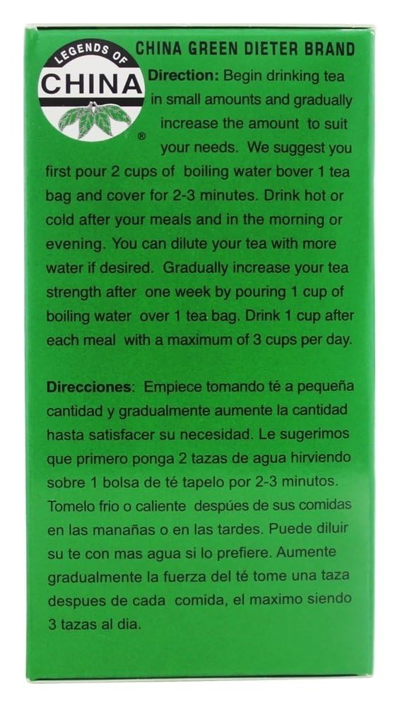 Uncle Lees Tea Detox Tea with Senna Laxative, Constipation Relief for Adults, Supports A Healthy Weight, Caffeine-Free Herbal Tea Bags, 30 Count (Pack of 3)