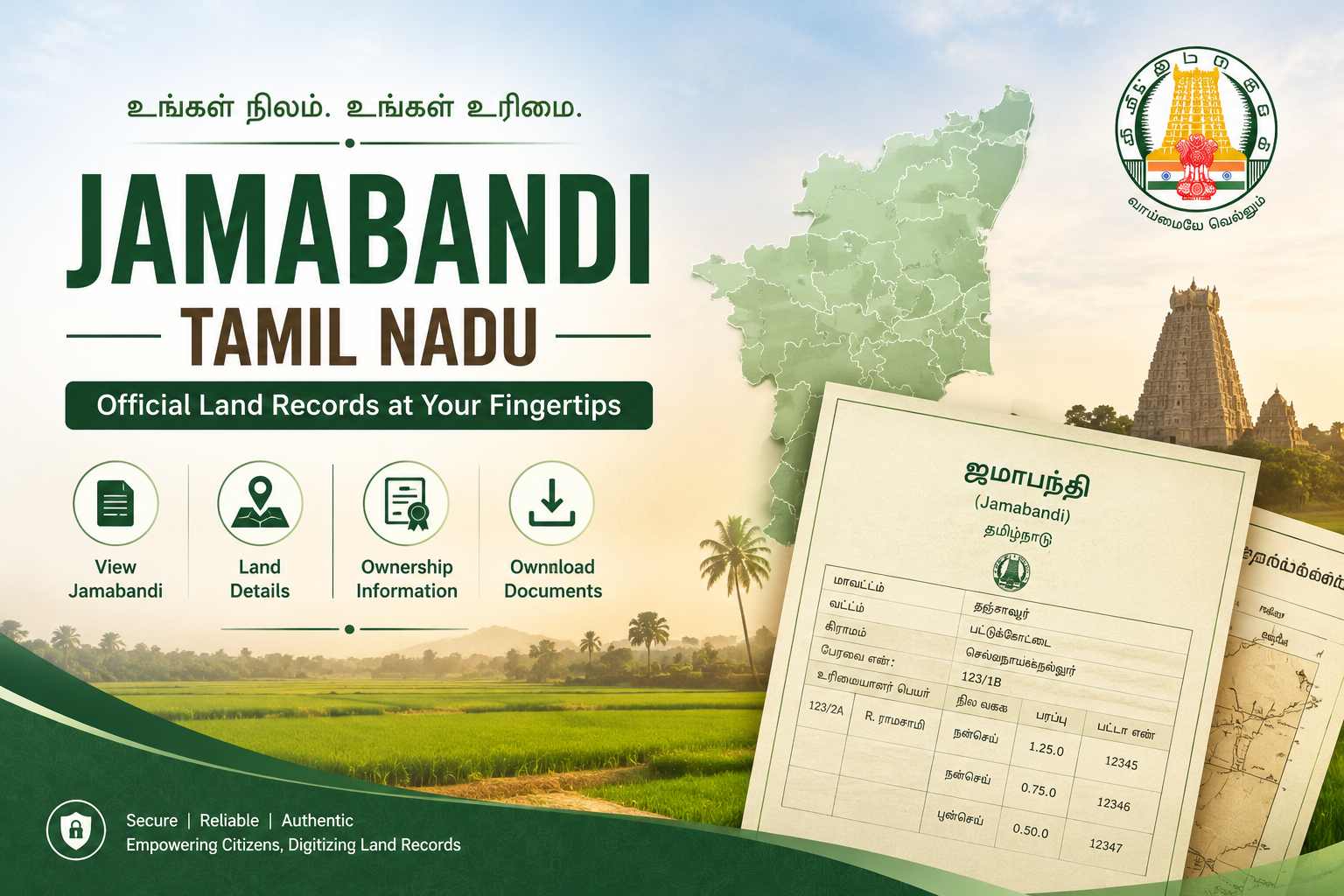 Jamabandi Tamil Nadu