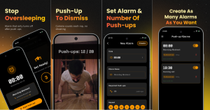 Wake Up Strong with Pushy – The Push Ups Alarm That Gets You Moving