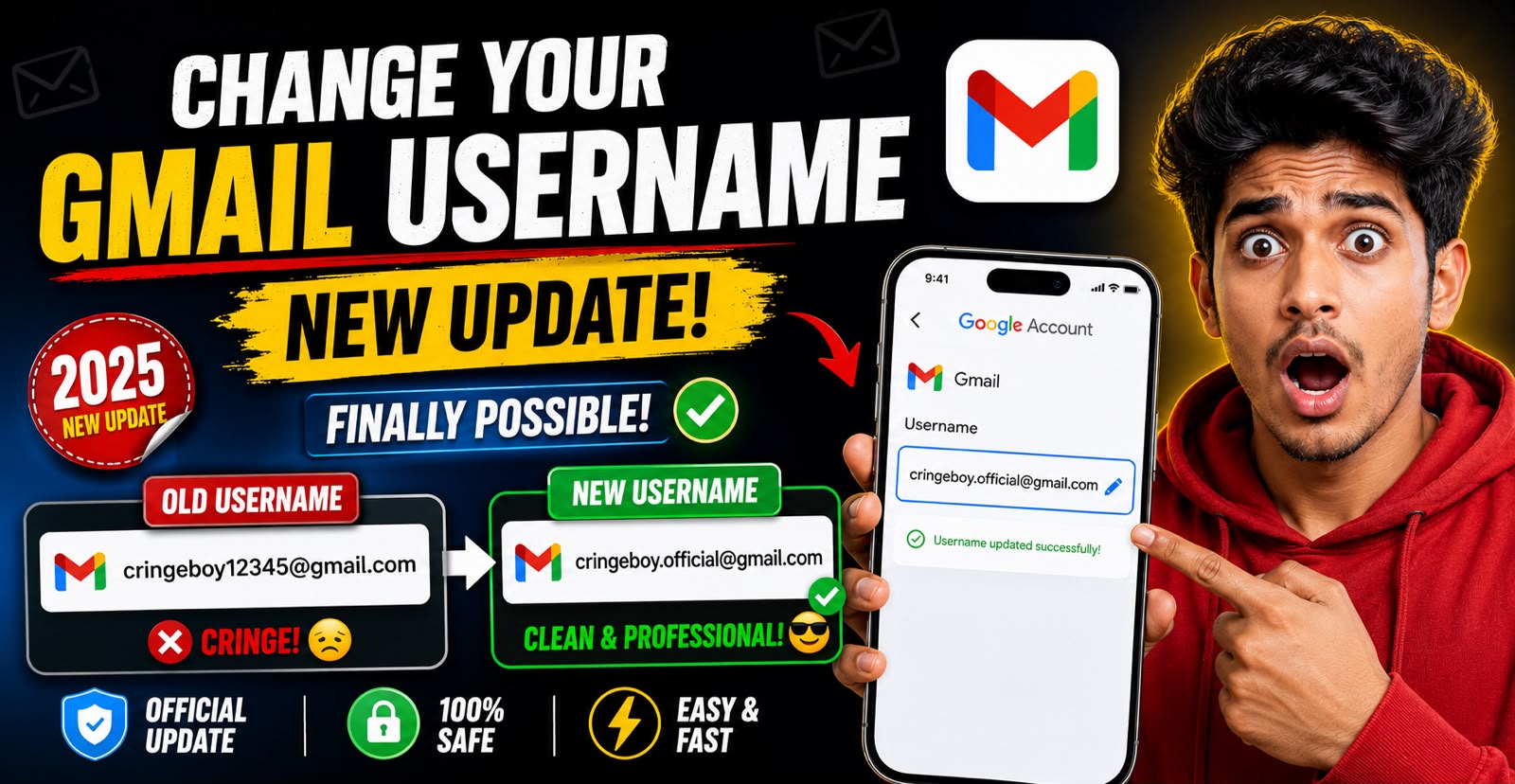 Change Your Gmail Username Easily Without Losing Your Account