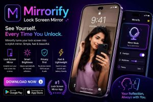 Mirrorify: Lock Screen Mirror App
