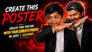 Premium AI Movie Poster Editing Using ChatGPT Prompt create this post with your child
