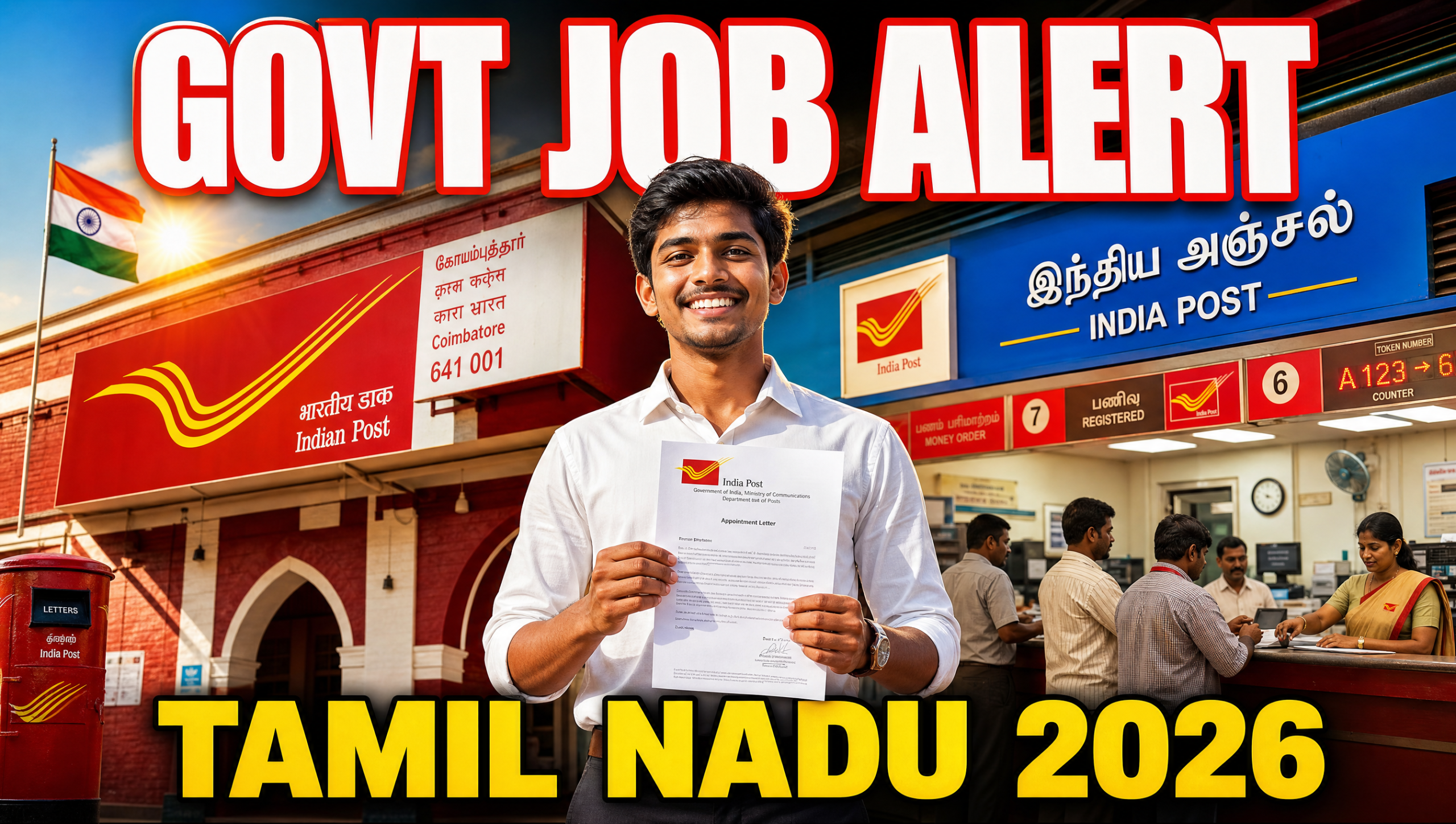 India Post Tamil Nadu recruitment 2026
